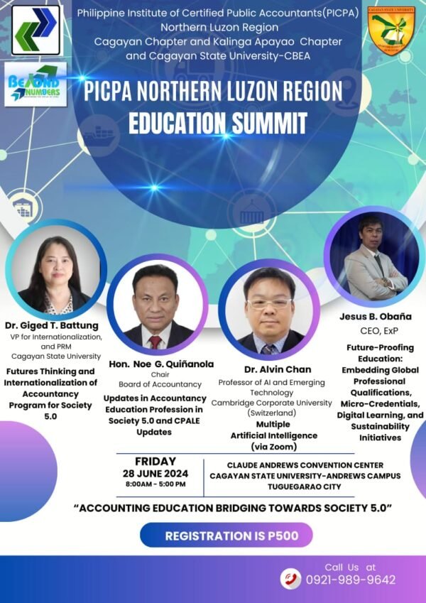 ‘Multiple Artificial Intelligence’ – presented by Dr. Alvin Chan at the PICPA Northern Luzon Region Education Summit 2024