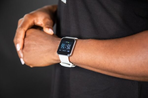 Wearable health devices enabling continuous monitoring of vital signs, glucose, and cardiac rhythms outside clinics